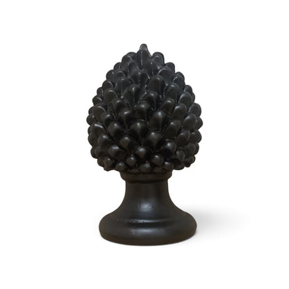pigna siciliana nera in ceramica