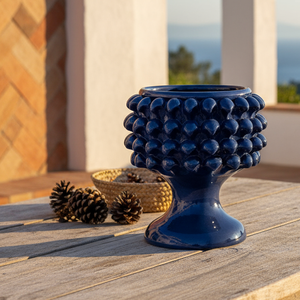 Pigna Siciliana in ceramica di Caltagirone 