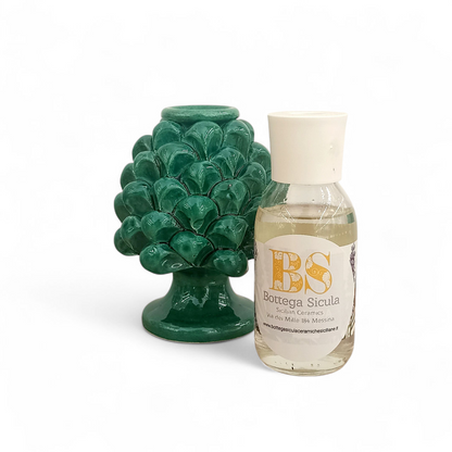 pigna siciliana in ceramica per bastoncini