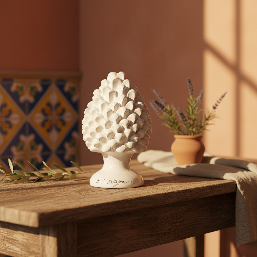 pigna fatta  a mano originale 