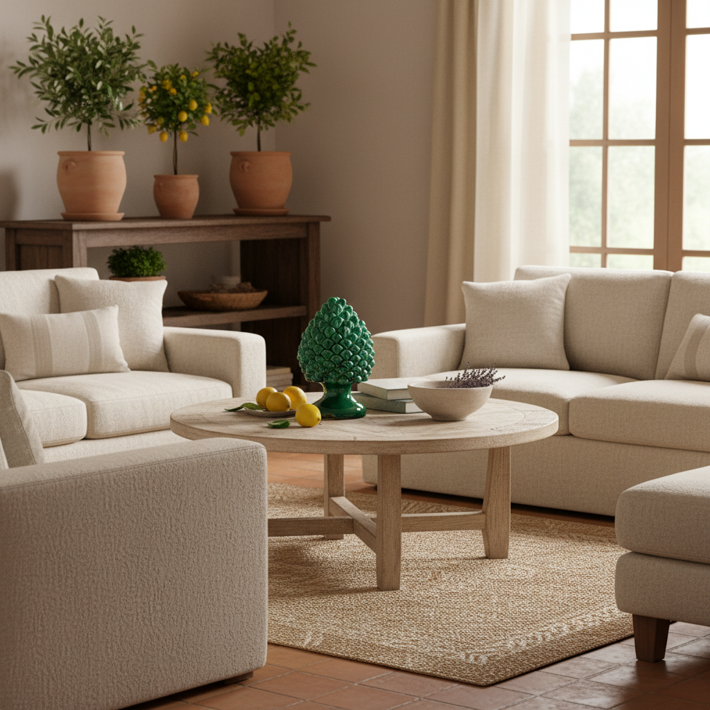 pigna verde in maiolica prezzo