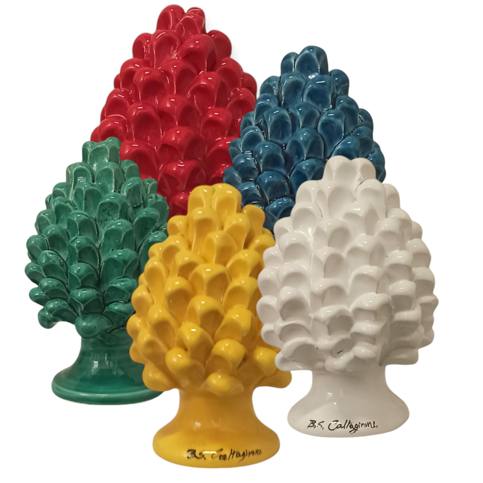 Pigna Siciliane di Caltagirone colori assortiti