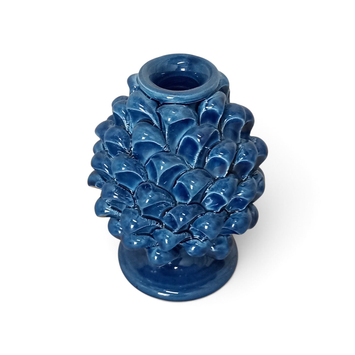 pine cone candle holder from caltagirone 