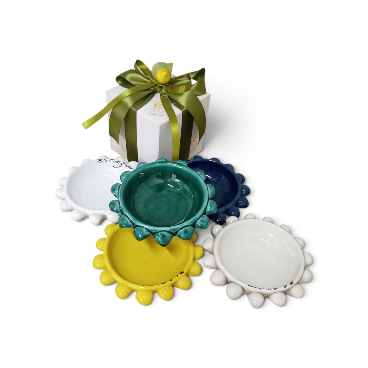 pine cone bowl wedding favor