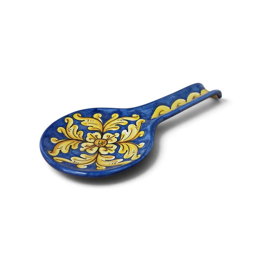poggiamestolo siciliano in ceramica