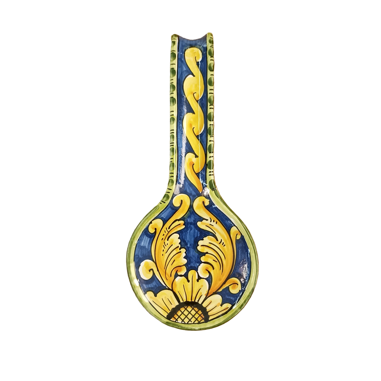 poggiamestolo decorato per cucina