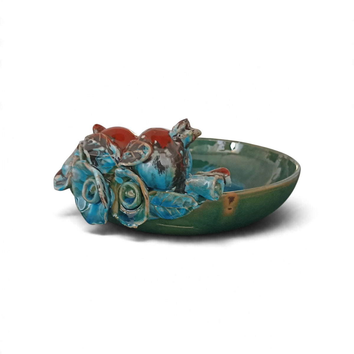 porta cioccolatini in ceramica siciliana