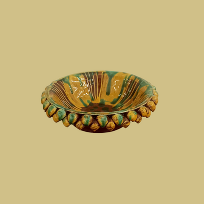 porta formaggio in maiolica