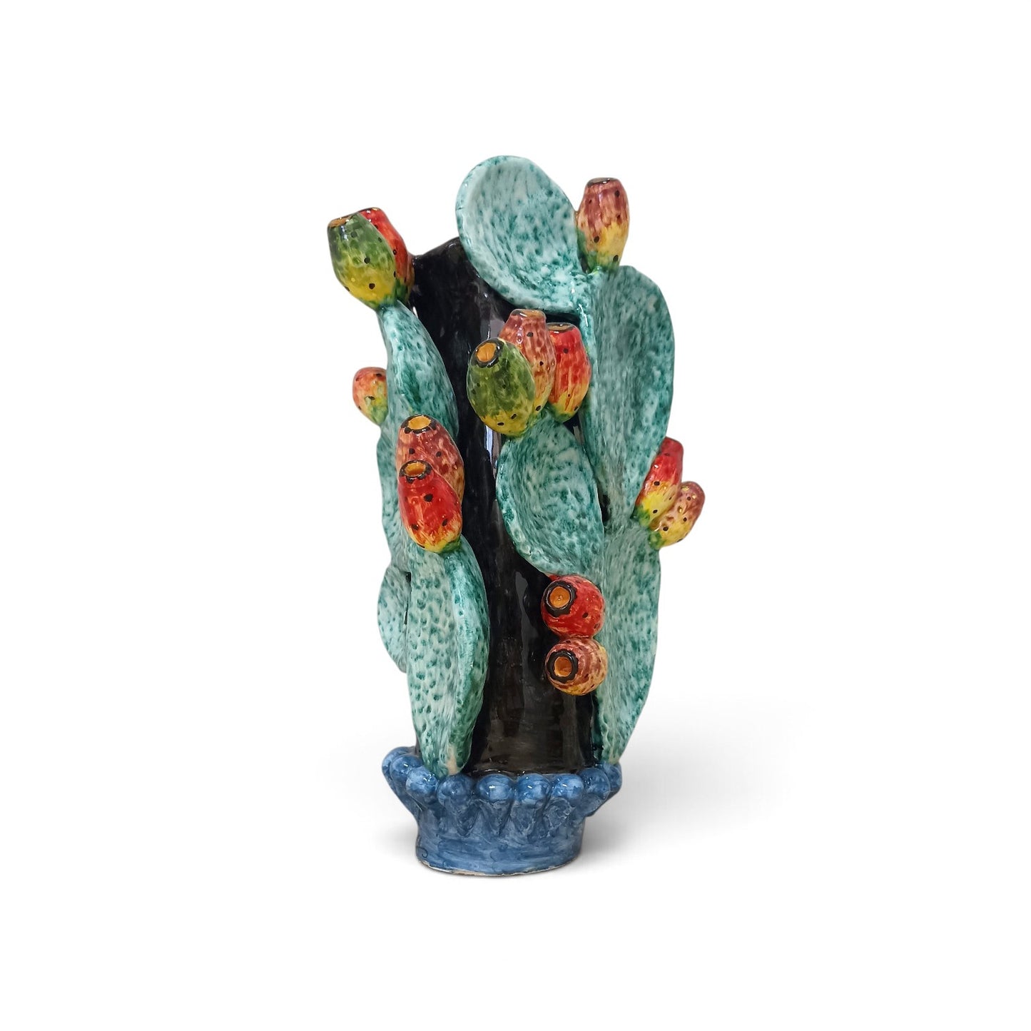 porta fiori in maiolica artigianale
