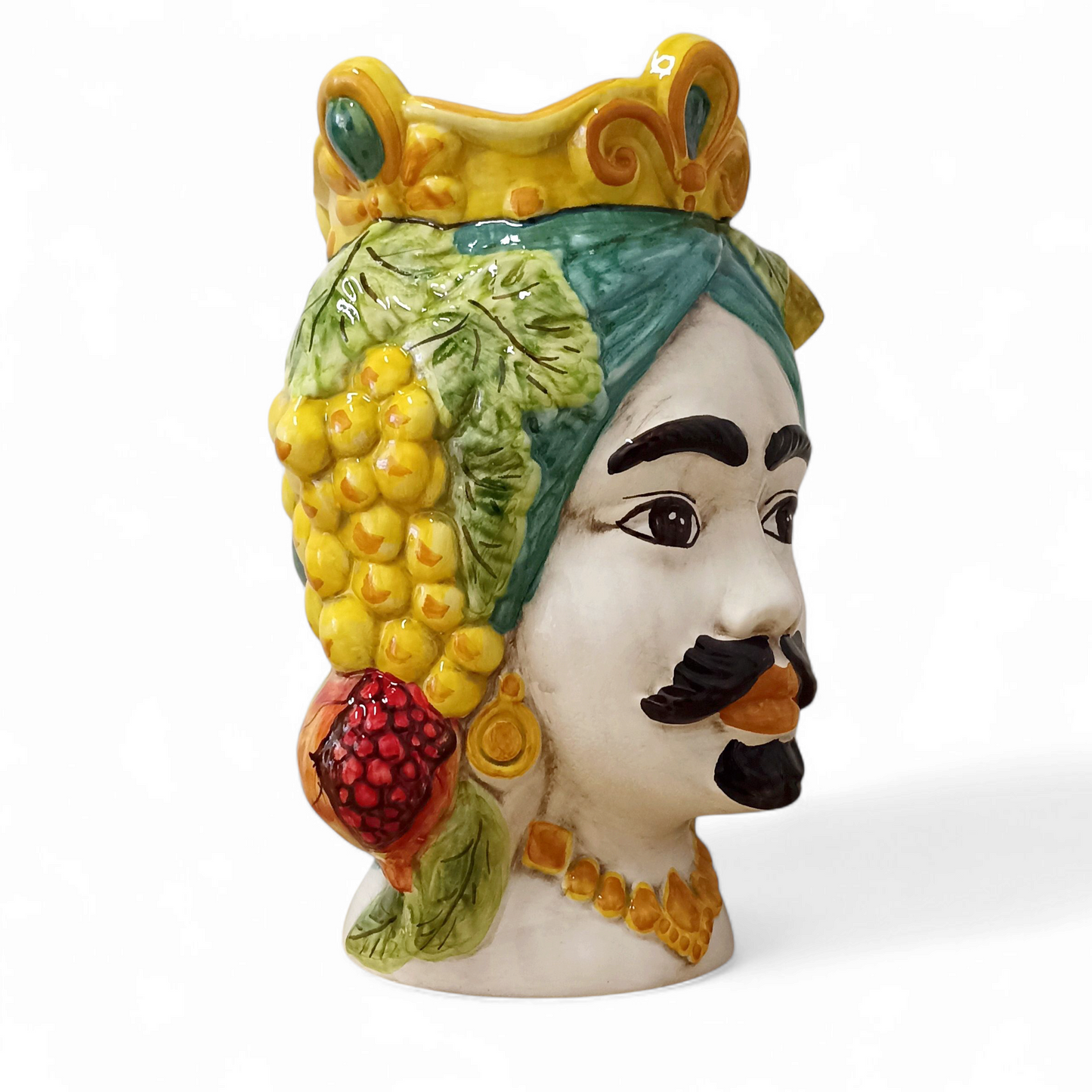 porta fiori maiolica siciliana