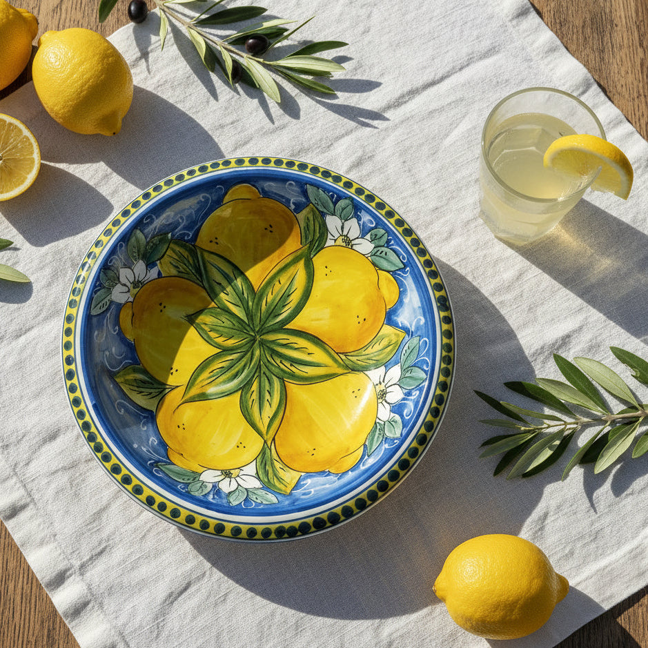 porta frutta maiolica