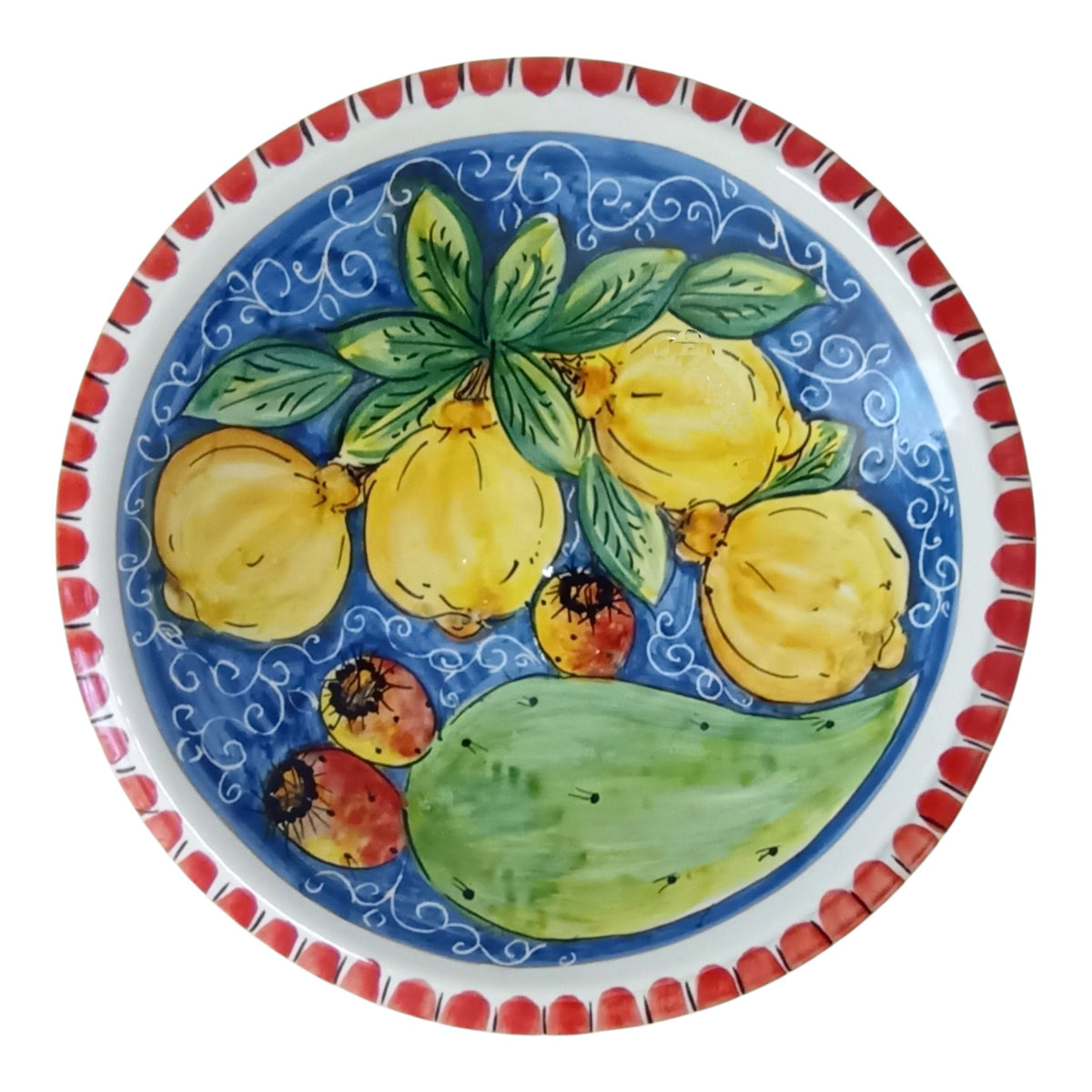 porta frutta decorato per cucina