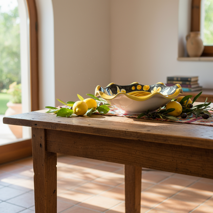 porta frutta economico maiolica di caltagirone