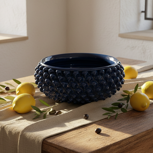 porta frutta in maiolica