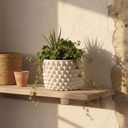 vaso pigna in ceramica siciliana di caltagirone