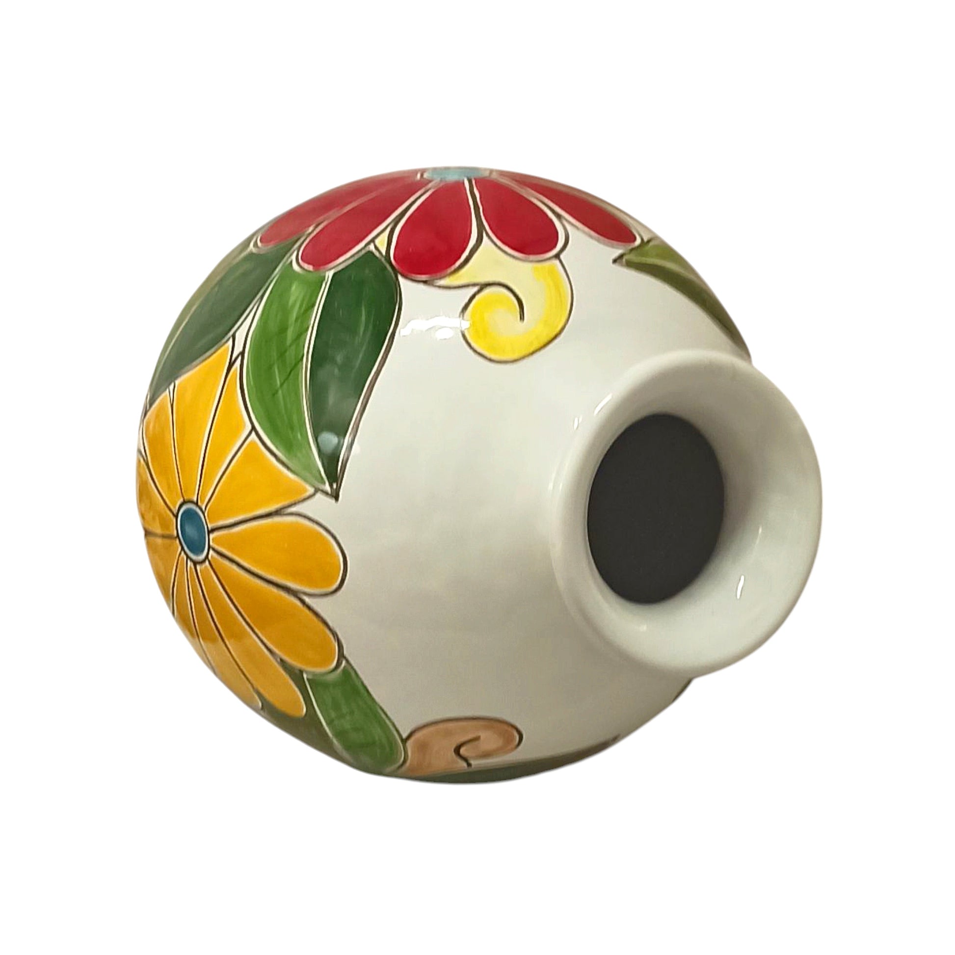 vaso porta piante ceramica siciliana