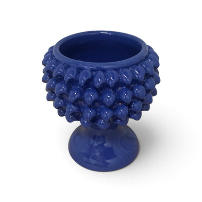 porta vaso pigna ceramica caltagirone