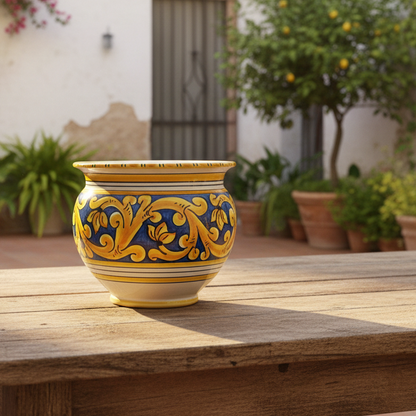 porta piante di caltagirone