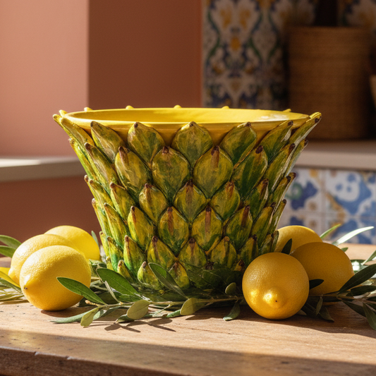 centrotavola carciofo moderno