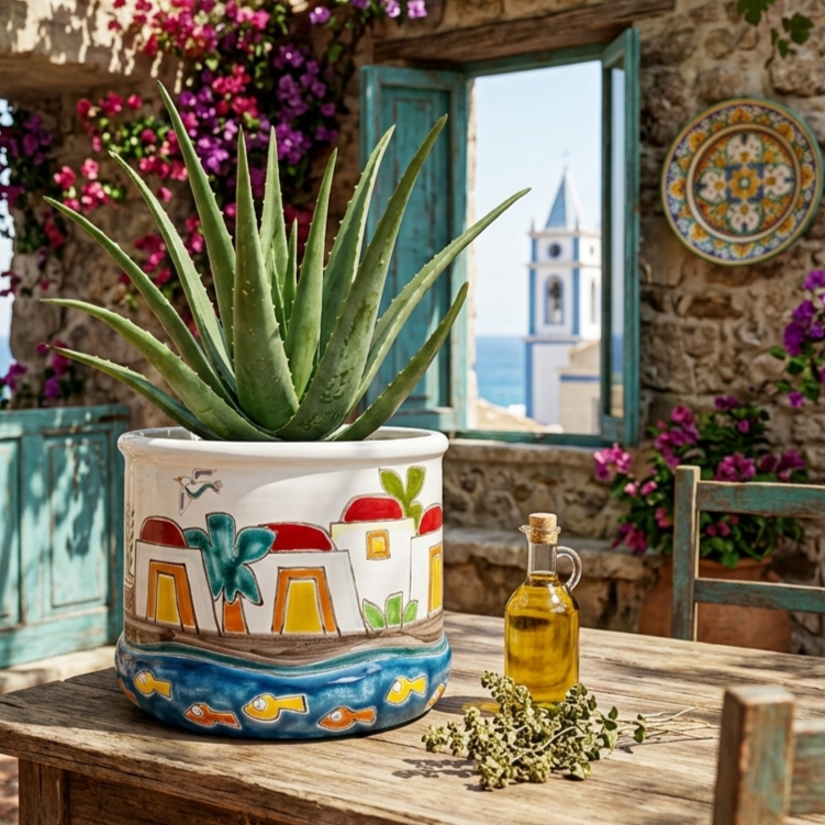 vaso decoro dammusi de simone