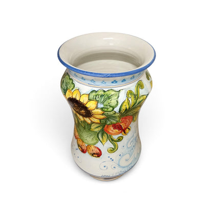 portaombrelli in maiolica di calagirone