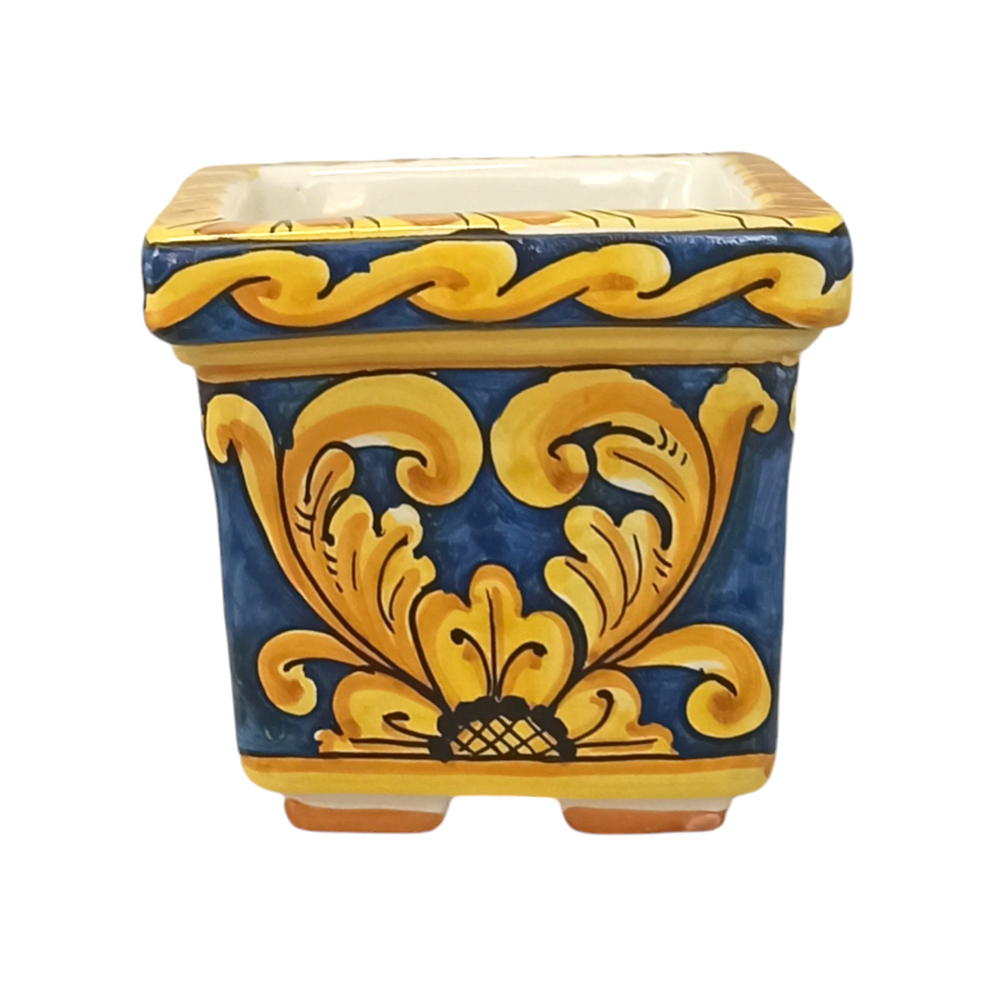 vaso siciliano decorato