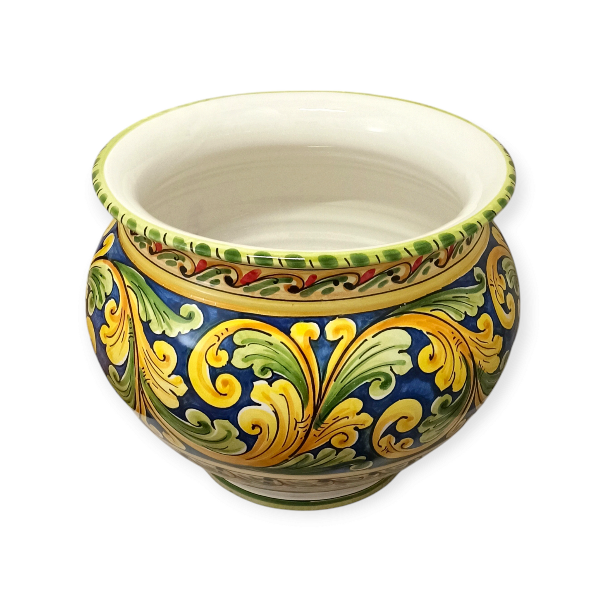 sottovaso in ceramica siciliana