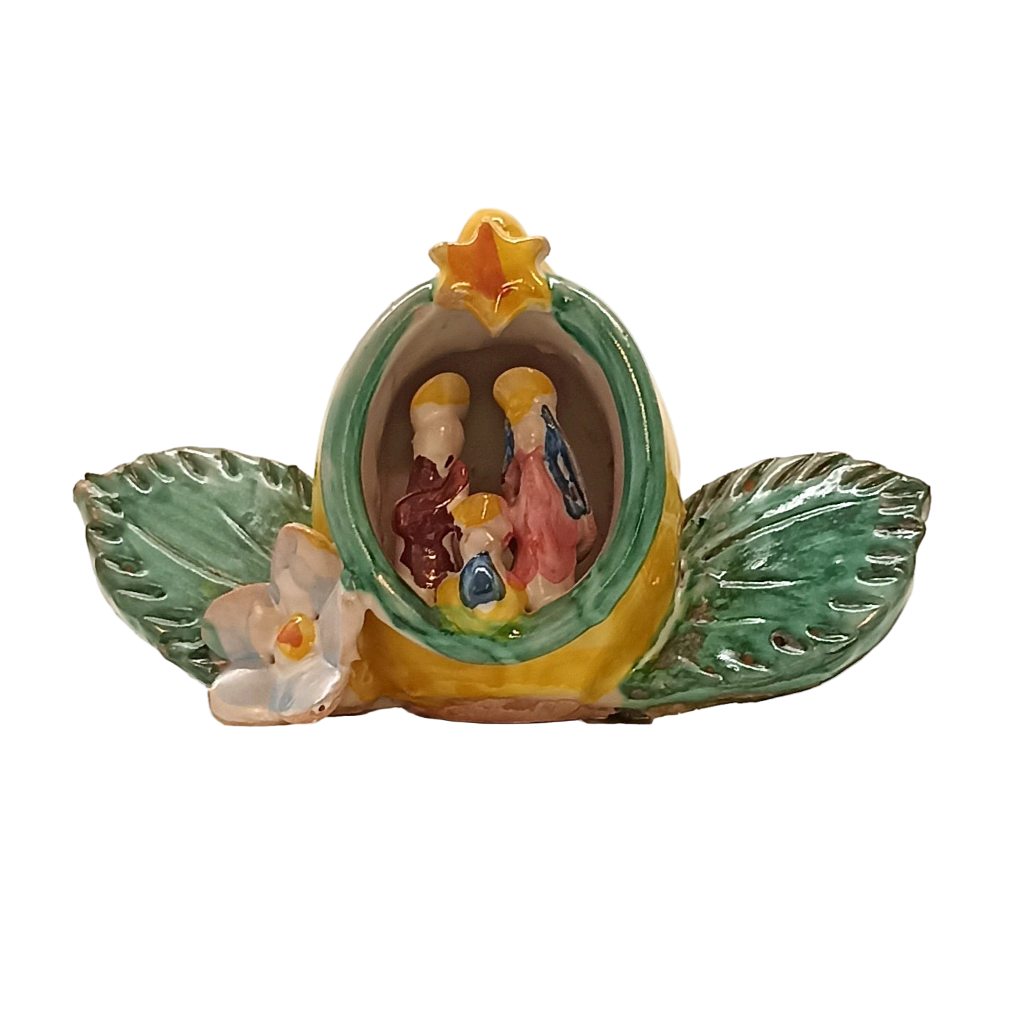 presepe artigianale ceramica caltagirone