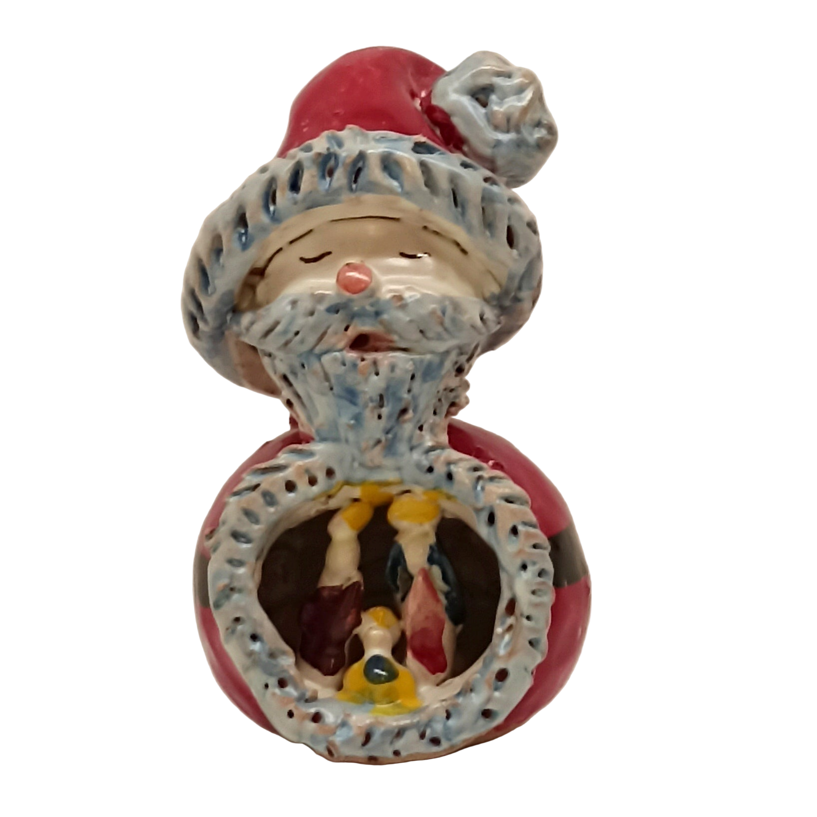 presepio in maiolica siciliana