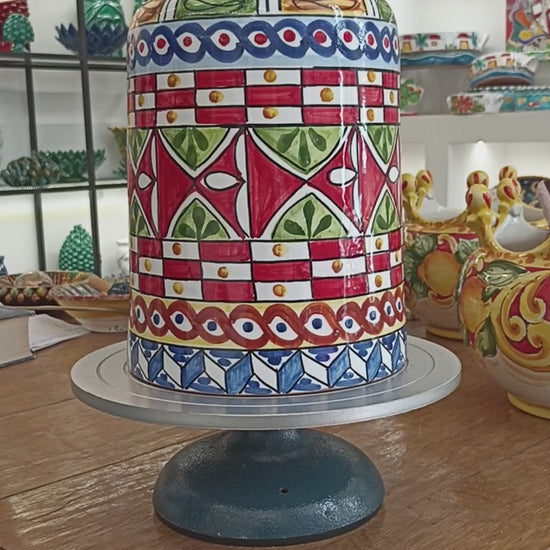 lume in maiolica
