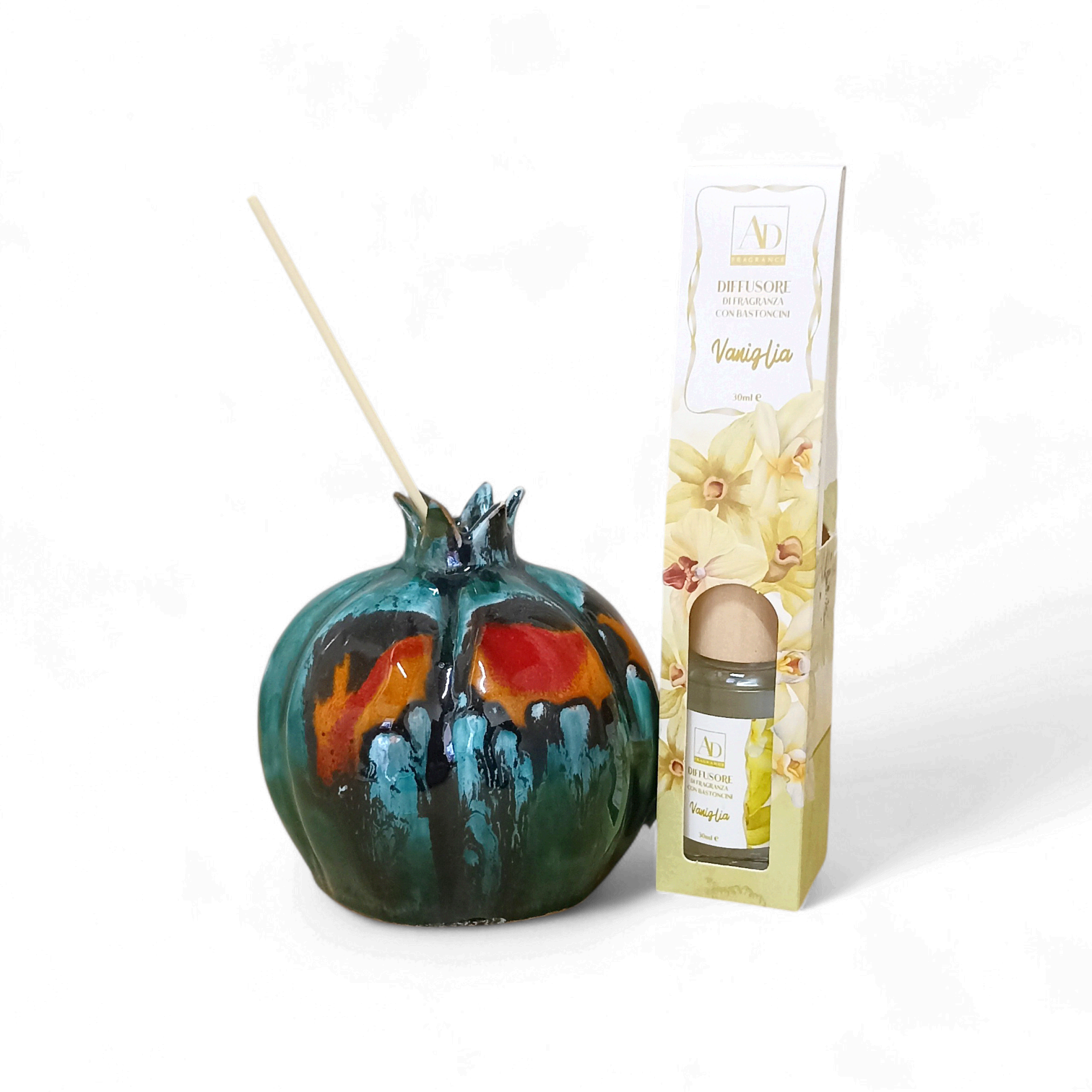 diffusore d'ambiente ceramica siciliana