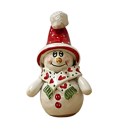 pupazzo di neve per regalo