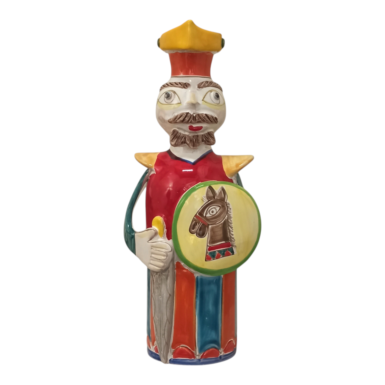 Ceramiche souvenir a Messina, artigianato siciliano i pupi