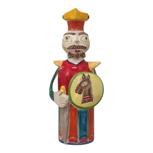 Ceramiche souvenir a Messina, artigianato siciliano i pupi