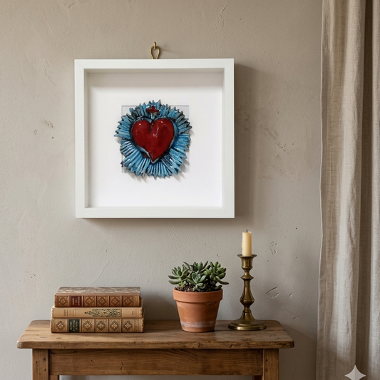 cornice con ceramica