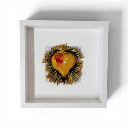 quadro con ceramica da parete