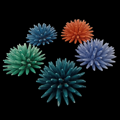 ricci di mare in ceramica siciliana artigianale