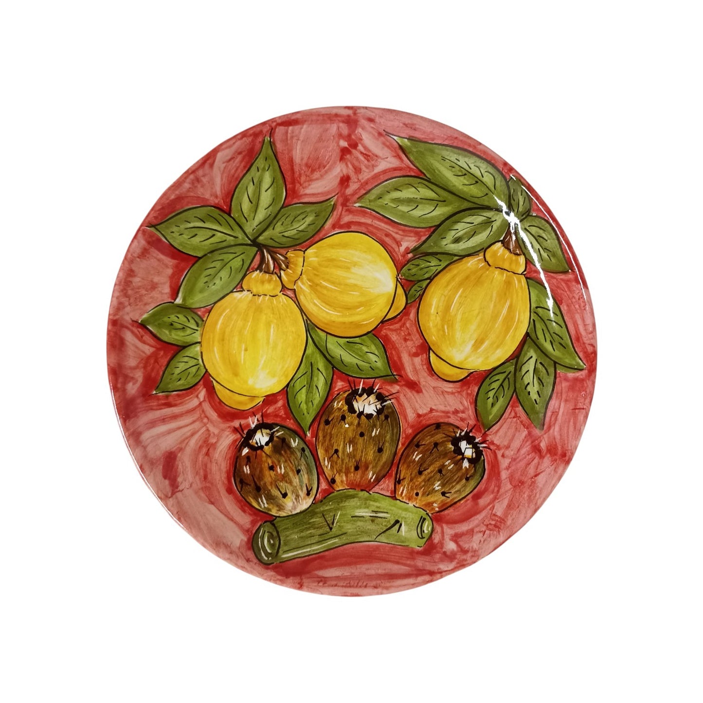 Piatto in Ceramica Siciliana 26cm