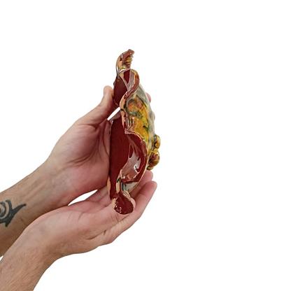 Pesce Moderno in Ceramica Siciliana