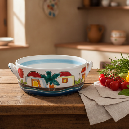 Serving Dish - Sicilian Ceramic Casserole 27cm