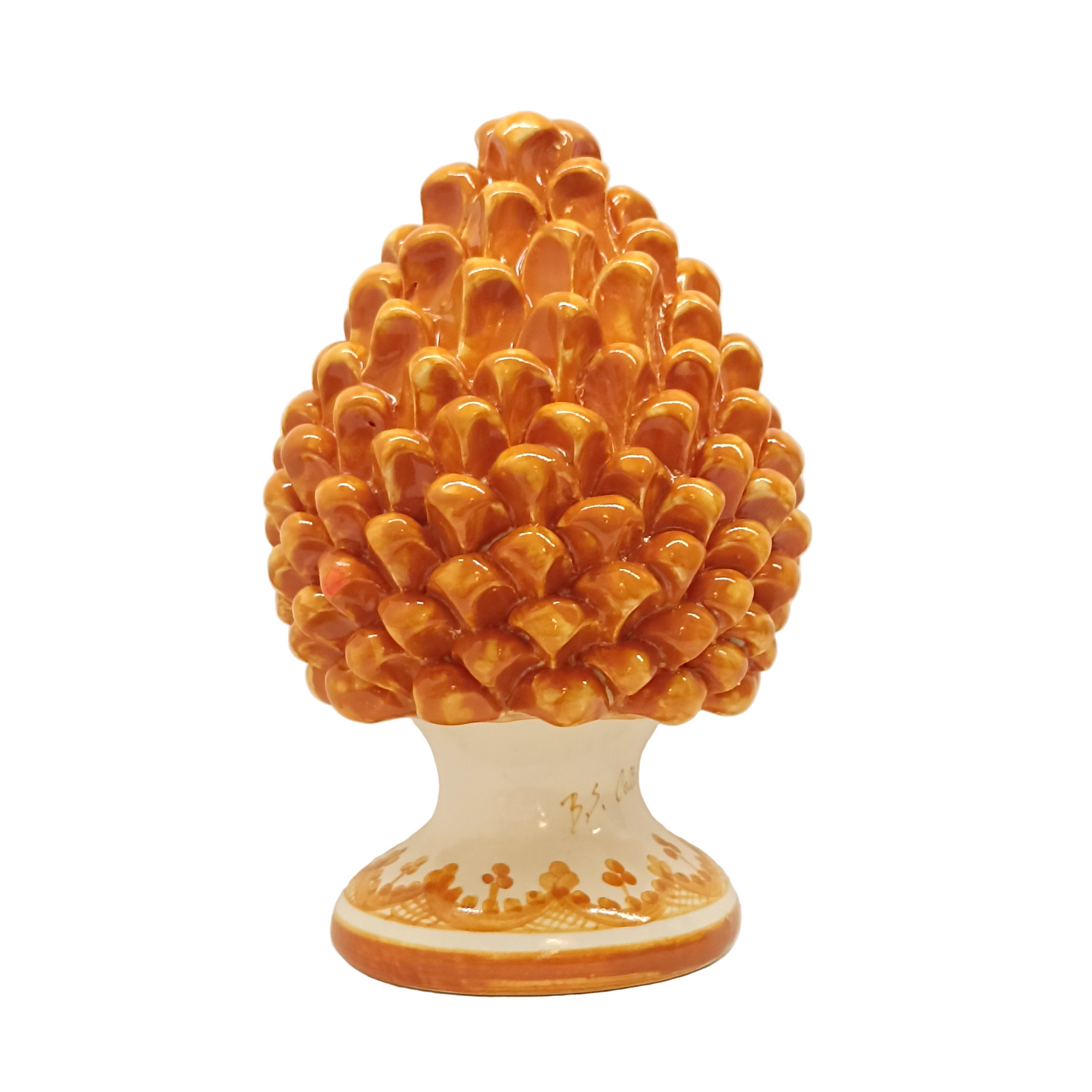 Sicilian Pine Cone Ceramic "ancient yellow"