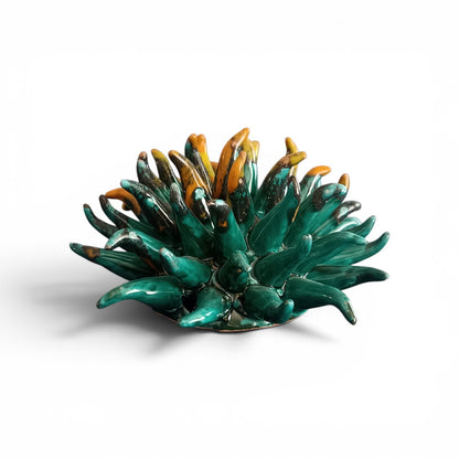 Sicilian Majolica Sea Urchin 18cm