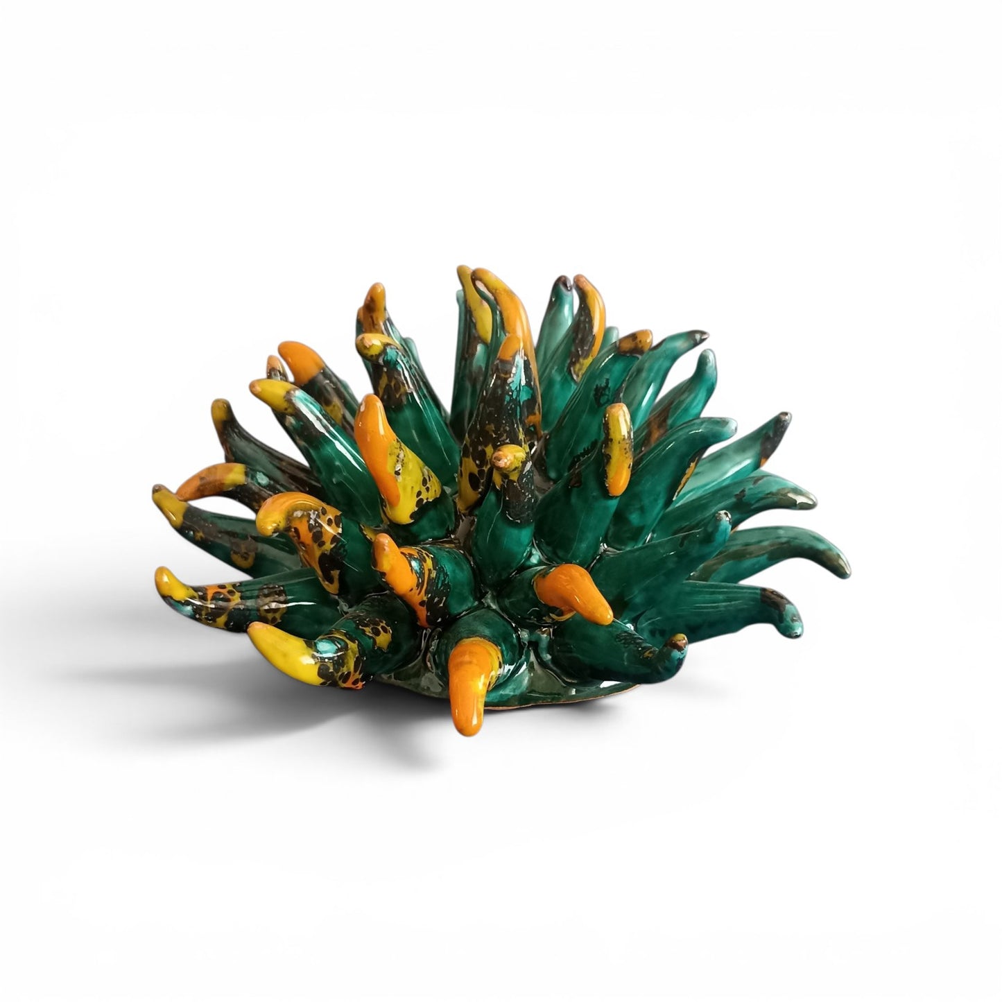 Sicilian Majolica Sea Urchin 18cm