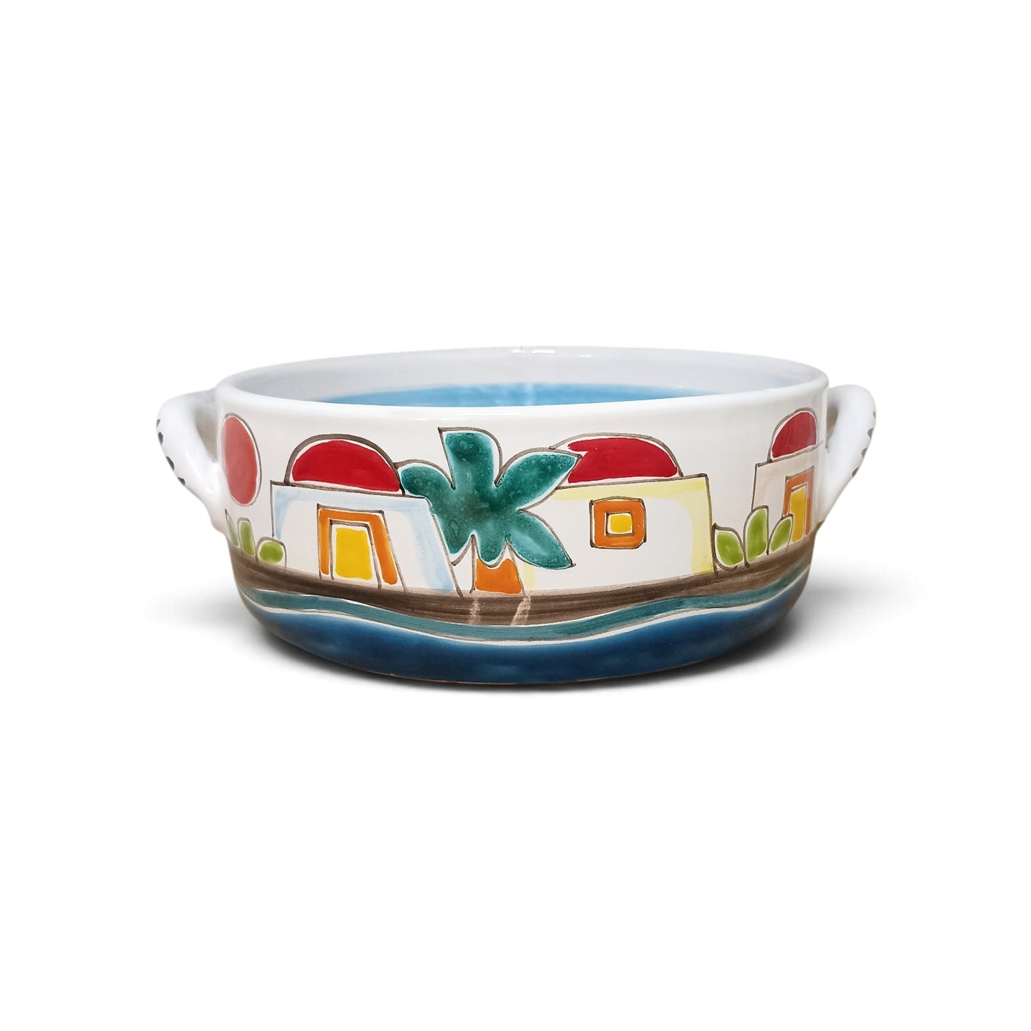 Serving Dish - Sicilian Ceramic Casserole 27cm