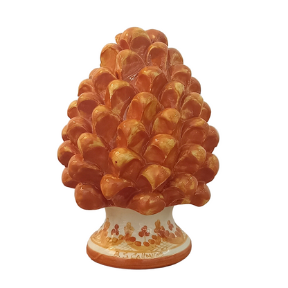 Sicilian Pine Cone Ceramic "ancient yellow"