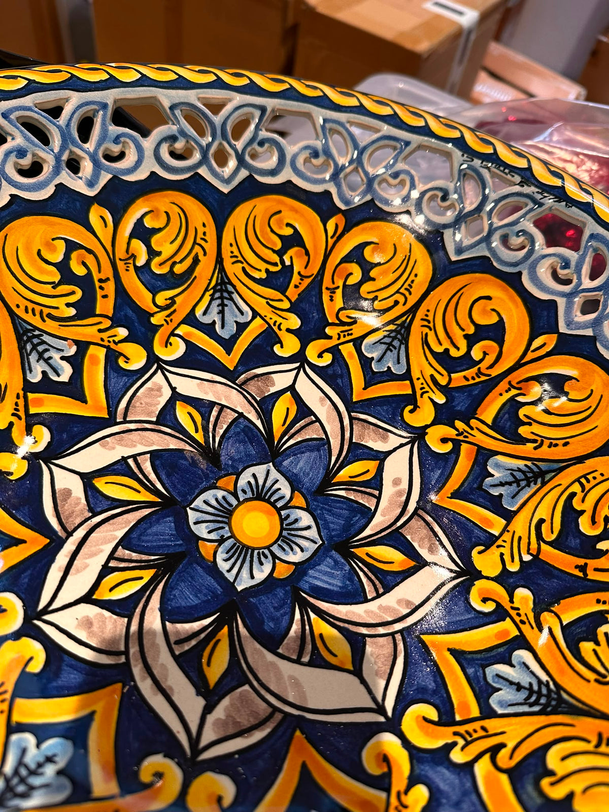 Centrotavola Barocco Siciliano 40cm