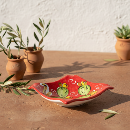 Svuotatasche in Maiolica Siciliana di Caltagirone