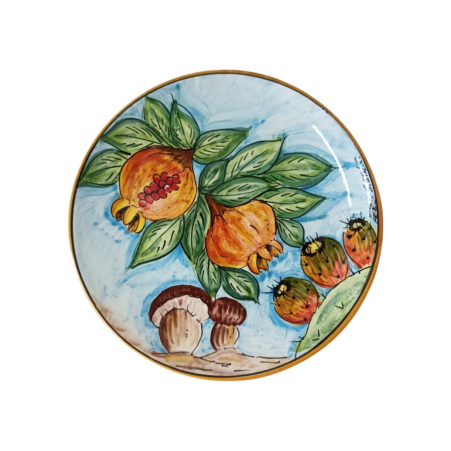 Piatto in Maiolica Siciliana 26cm