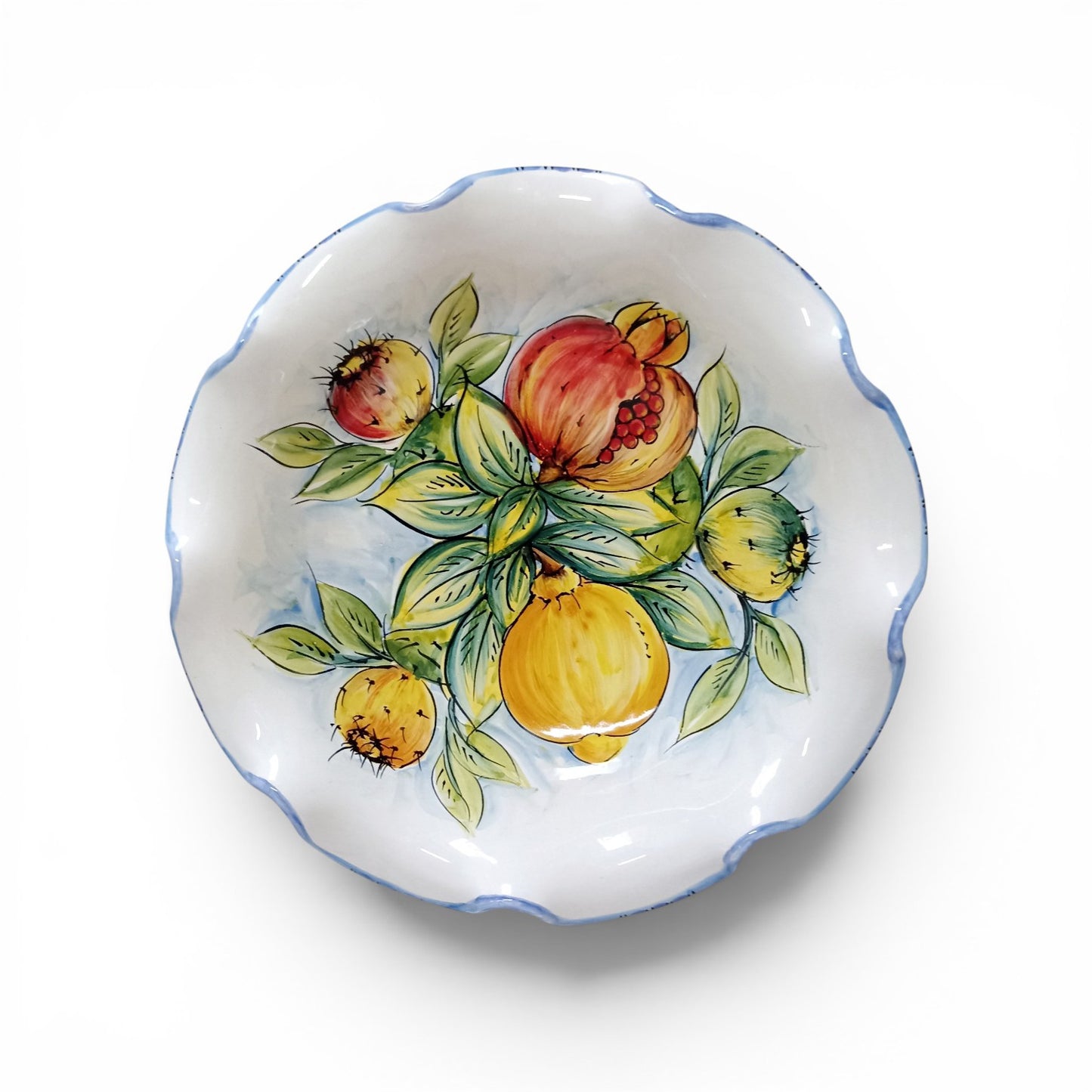Portafrutta - Centrotavola in Ceramica Siciliana 30cm