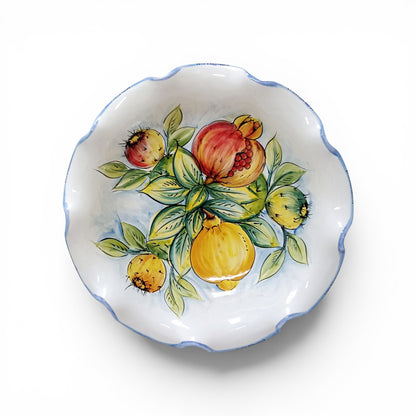 Portafrutta - Centrotavola in Ceramica Siciliana 30cm